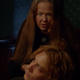 Harriet realizing that Michael is the spawn of Satan.